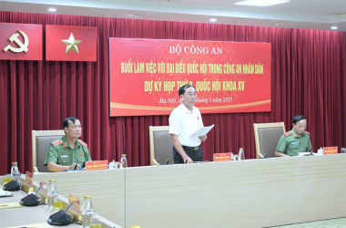 Chỉ đạo điều hành nổi bật của lãnh đạo Bộ Công an trong tuần từ ngày 04/5 – 10/5/2026